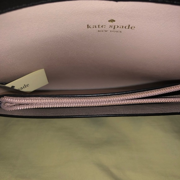 kate spade Bags Used Blk Leather Kate Spade Wallet Has Markings On